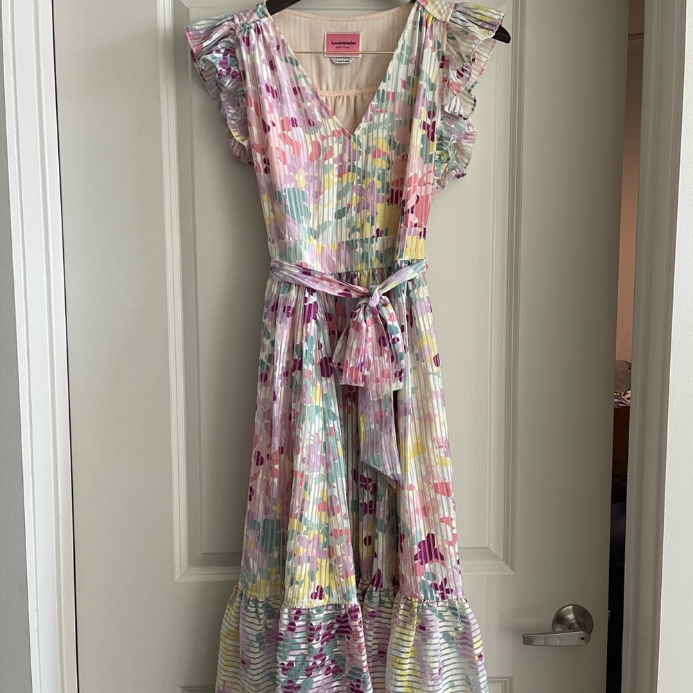 Kate Spade floral maxi dress